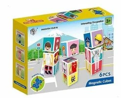 Blue Toys Επιτραπέζιο Μαγνητικοί Κύβοι Magnetic Cubes (MKJ721879) -Κατάστημα Δεσύλλας 204224 1