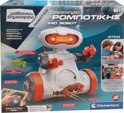 Clementoni Επιτραπέζιο Μαθαίνω Και Δημιουργώ- Εργαστήριο Ρομποτικής Mio Rompot (1026-63527)