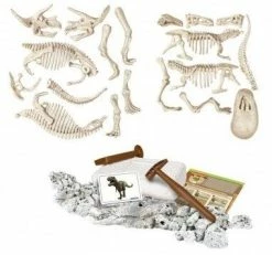 Clementoni Επιτραπέζιο Μαθαίνω Και Δημιουργώ T-Rex Και Τρικεράτωψ Επαυξημένη Πραγματικότητα Fluo (1026-63403) -Κατάστημα Δεσύλλας 207633 2