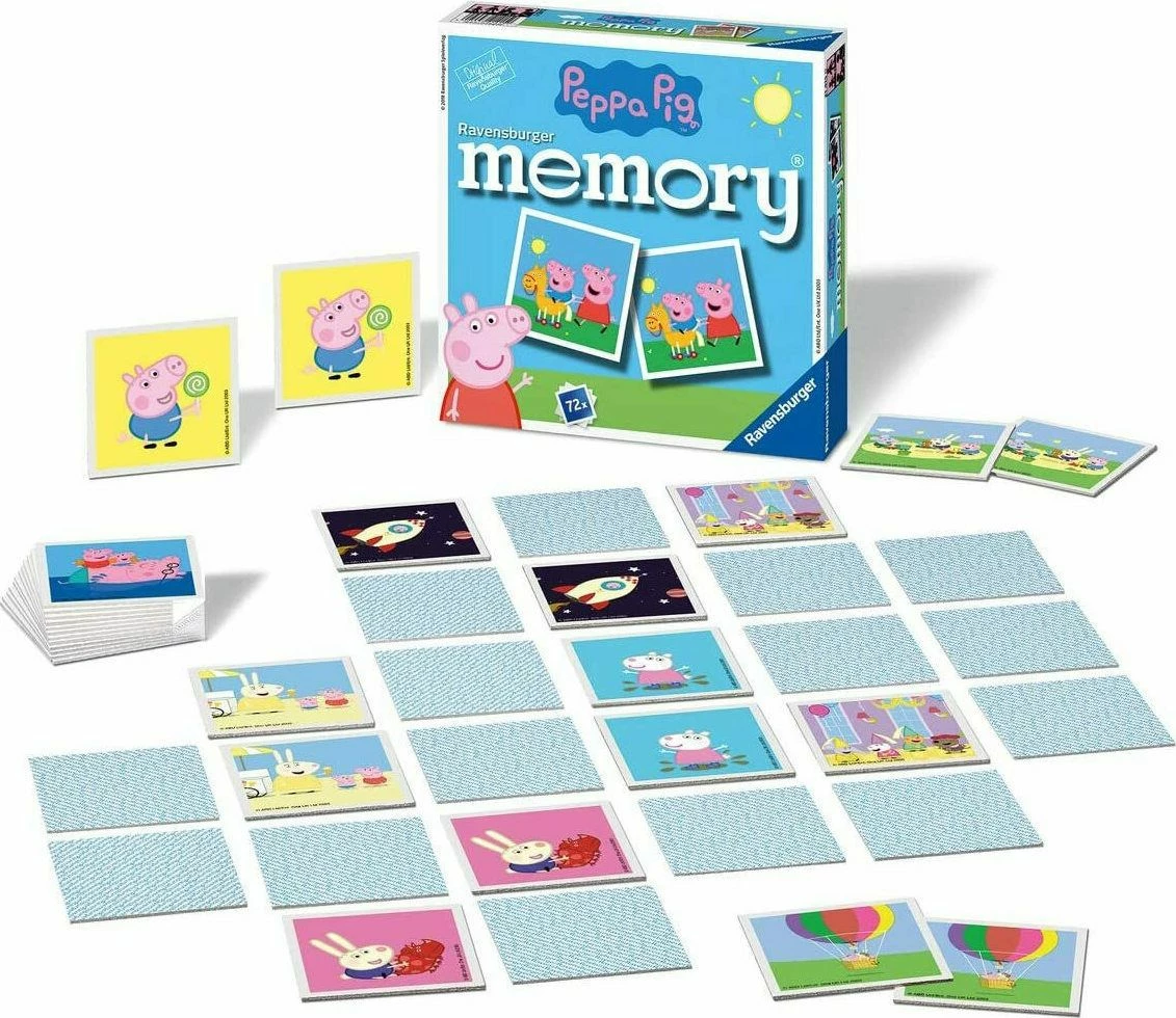 Ravensburger Επιτραπέζιο Memory Peppa Pig (21415) 4 Ravensburger Επιτραπέζιο Memory Peppa Pig (21415) - Image 2