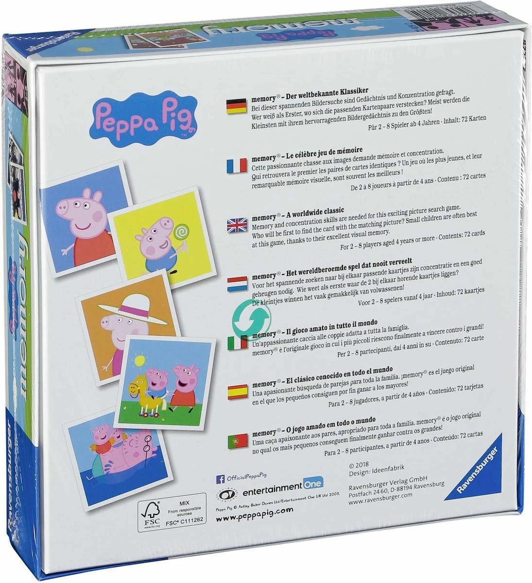Ravensburger Επιτραπέζιο Memory Peppa Pig (21415) 5 Ravensburger Επιτραπέζιο Memory Peppa Pig (21415) - Image 3
