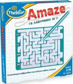 John Επιτραπέζιο Thinkfun Παιχνίδι Λογικής Amaze (005820-WH) 9 John Επιτραπέζιο Thinkfun Παιχνίδι Λογικής Amaze (005820-WH) -Κατάστημα Δεσύλλας 211445 1