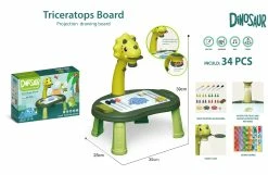 Blue Toys Προτζέκτορας Ζωγραφικής Projection Board Δεινόσαυροι (MKO528014) -Κατάστημα Δεσύλλας 215017 2 scaled 1