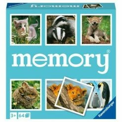 Ravensburger Επιτραπέζιο Memory Μικρά Ζωάκια (20879)