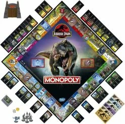 Hasbro Επιτραπέζιο Monopoly Jurassic Park (F1662) -Κατάστημα Δεσύλλας 219254 2
