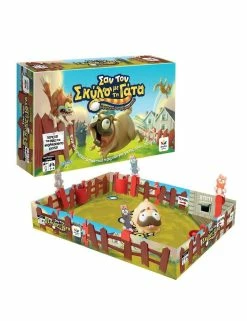 Επιτραπέζιο Δεσύλλας Σαν το Σκύλο με την Γάτα (100798) -Κατάστημα Δεσύλλας 222090 1