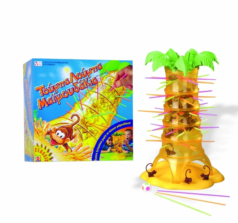 MATTEL Επιτραπεζιο Τουμπα Λουμπα Μαιμουδακια (52563) 3 MATTEL Επιτραπεζιο Τουμπα Λουμπα Μαιμουδακια (52563)