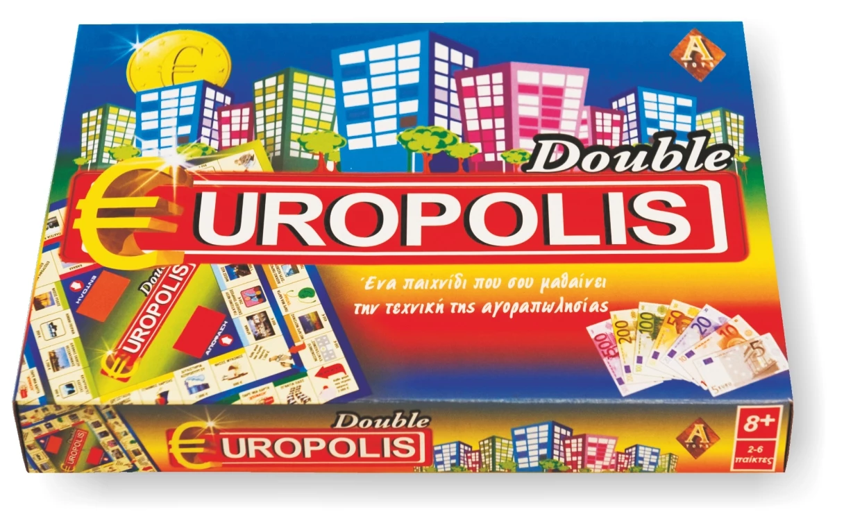 Argy Toys Επιτραπεζιο Παιχνιδι Ευρωπολη Europolis (0102) 3 Argy Toys Επιτραπεζιο Παιχνιδι Ευρωπολη Europolis (0102)