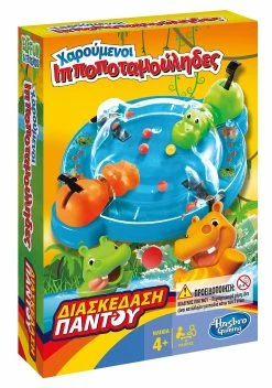 Hasbro Παιδικο Επιτραπεζιο Ταξιδιου Χαρουμενοι Ιπποποταμουληδες (B1001) -Κατάστημα Δεσύλλας 660151 2