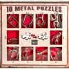 Παζλ Γριφος 10 Metal Puzzles Red Set (10-R) -Κατάστημα Δεσύλλας 667659