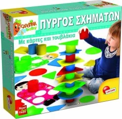 Real Fun Toys Επιτραπέζιο Carotina Baby Πύργος Σχημάτων (69019)