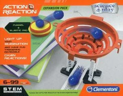 Clementoni Μαθαίνω Και Δημιουργώ- Action And Reaction Χωνί Στροβιλισμού Και Τραμπολίνο (1026-19116)