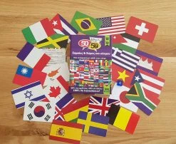50 50 Games Επιτραπέζιο 50-50 Κουίζ Σημαίες Και Χώρες Του Κόσμου (505005) -Κατάστημα Δεσύλλας 686001 4