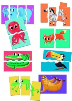 AS το καλό παιχνίδι Επιτραπέζιο Sap Εξυπνούλης Ζωάκια Παζλ (1024-63218) -Κατάστημα Δεσύλλας 687395 1