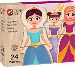 AS το καλό παιχνίδι Magnet Box- Πριγκίπισσες (1029-64044) -Κατάστημα Δεσύλλας 691829 1