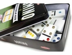 GIOCHI PREZIOSI Επιτραπέζιο Ντόμινο Double Six Σε Μεταλλικό Κουτί (NTC12000) -Κατάστημα Δεσύλλας 695237 3