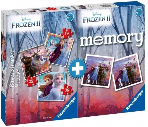 Ravensburger Επιτραπέζιο Memory + 3 Παζλ Ψυχρά Και Ανάποδα ΙΙ (03032) 6 Ravensburger Επιτραπέζιο Memory + 3 Παζλ Ψυχρά Και Ανάποδα ΙΙ (03032) - Image 4