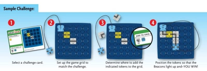 John ThinkFun Παιχνίδι Λογικής Circuit Maze (001008) 4 John ThinkFun Παιχνίδι Λογικής Circuit Maze (001008) - Image 2