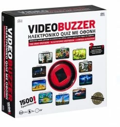 Επιτραπέζιο Παιχνίδι Vedeo Buzzer με Οθόνη – 50 Παιχνίδια (18155)