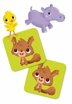 Real Fun Toys Επιτραπέζιο Carotina Baby Memo Cuccioli (80052) -Κατάστημα Δεσύλλας 698681 2